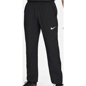 NIKE Black Track Pants Two Front Pockets Stretchable Waist Men's Size Medium